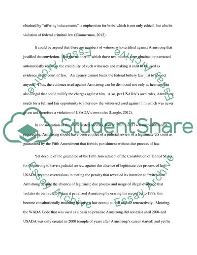 Why the decision to strip Lance Armstrong of his titles is wrong