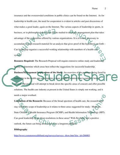 Leadership Skills in 21st Century Health Care