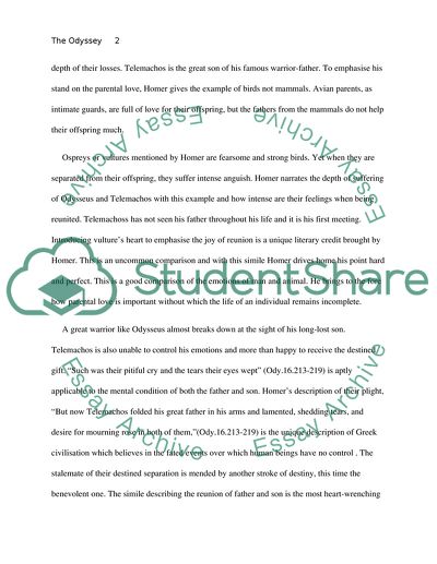 The Oddyssey of Homer