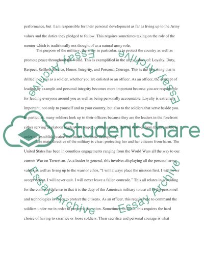 Any aspect of the Constitution and how it relates to being an Army Officer/leader