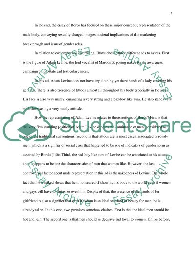 Male Aesthetics: a Diversion from the Common