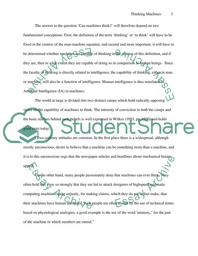 The Complexity of the Process of Thinking