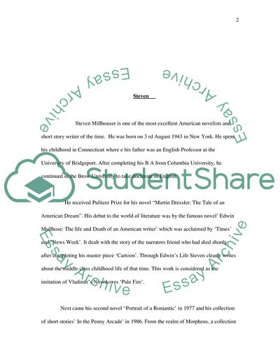 Martin Dressler: A Tale of American Dreamer by Steven Millhauser