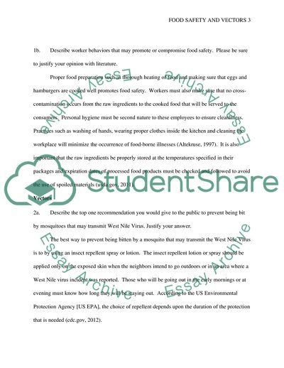 Effective Food Safety Approaches