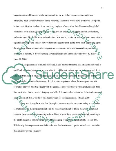 Financial Intermediaries Retained a Mutual Structure
