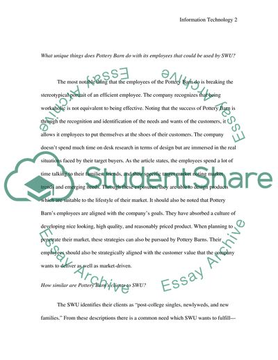 Information Technology Management Phase 1 DB2