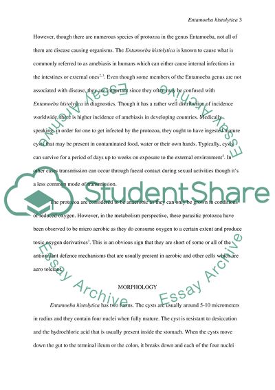 Entamoeba histolytica