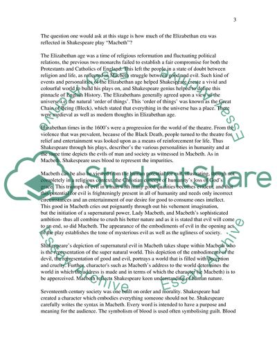 Shakespeares Macbeth