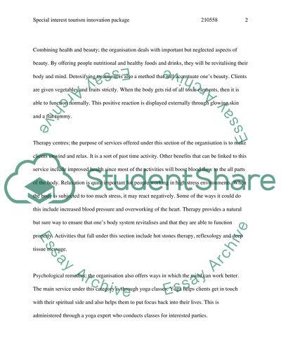 The Product Package in Spa Called Botonia