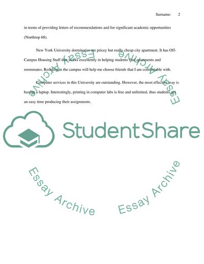 Why New York University