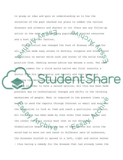 How Can the Study of Ancient Disease Contribute to Increasing Our Understanding of Past Societies