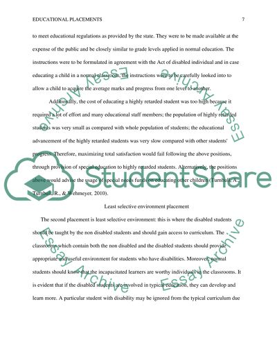 Evaluation of Educational Programs