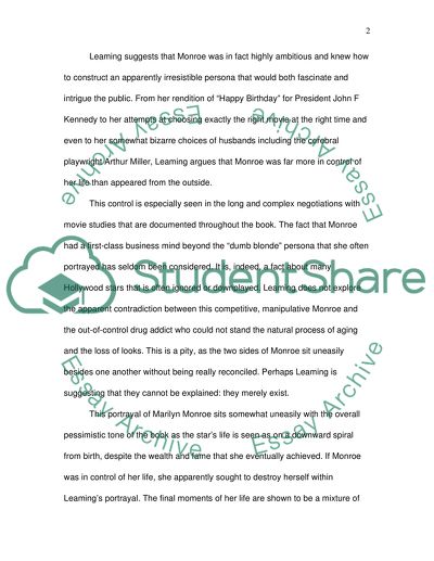 Marilyn Monroe by Barbara Leaming