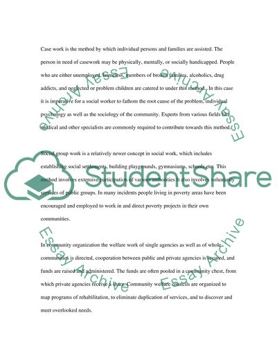 Contemporary Social Work