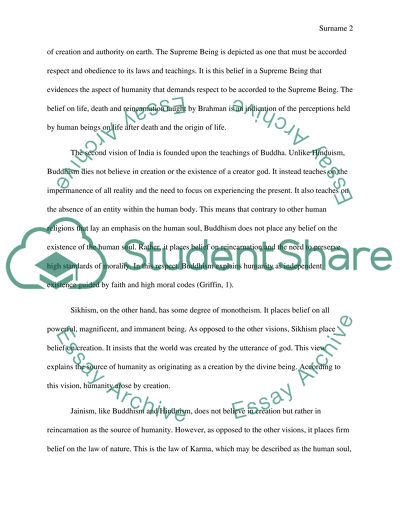 India, her Cosmic Structures