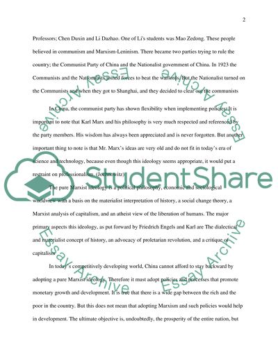 Marxism and the Financial Crisis in China