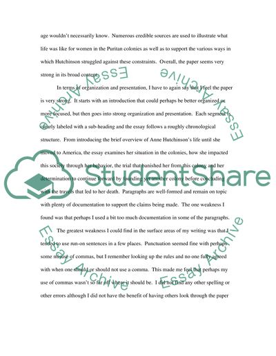 Writing inventory (Areas of strength and weakness)