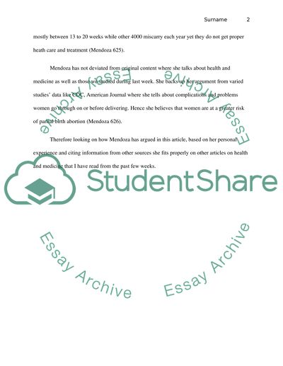 Health and Medicine by Mendoza