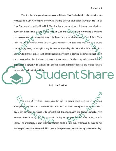 The Film in Your Eyes