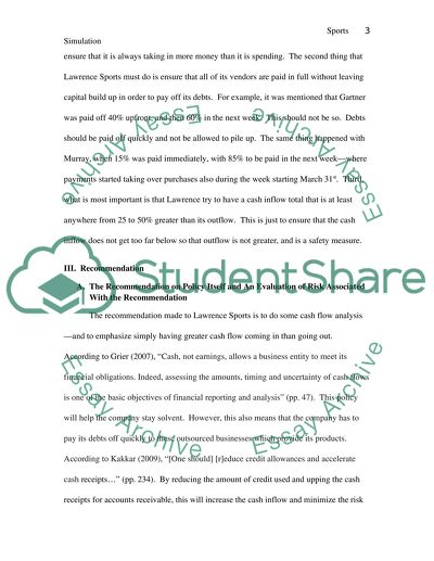 The Lawrence Sports Simulation