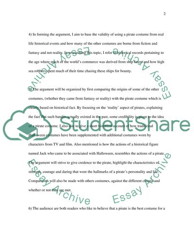 Pirate Costume for a Halloween Party