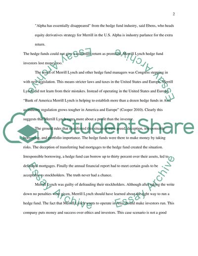 Current Ethical Issue in Business Paper