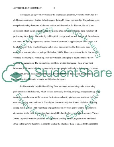 Atypical Development