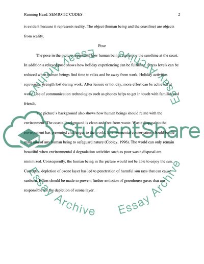 Explain about this picture using roland barthes