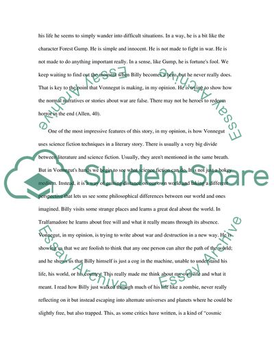 Slaughterhouse-Five by Kurt Vonnegut