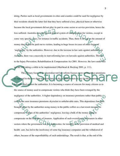 Foundations of Tort Law