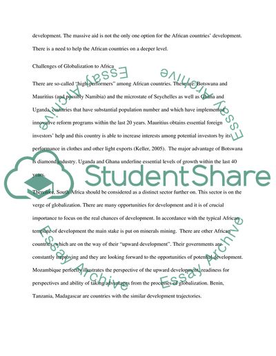 Globalization in Africa