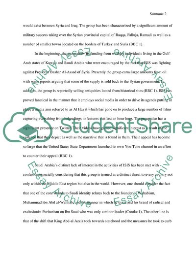 Examining ISIS in the Middle East