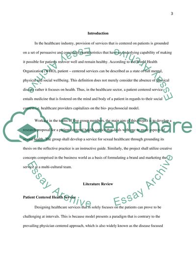 Design a sexual health-care services project