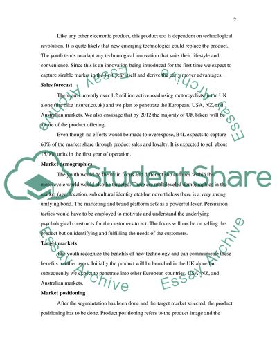 Entrepreneurial Idea - Marketing and Operations