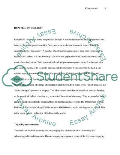 The Results of the Irish Economy