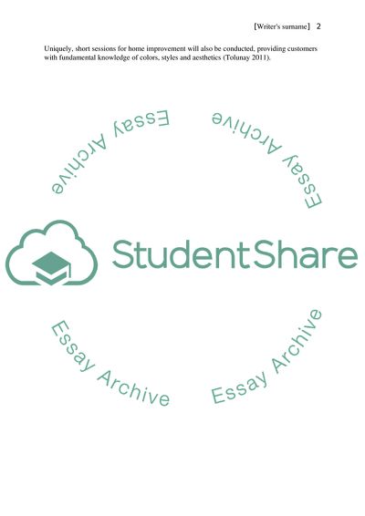 Target Market of Home Depots