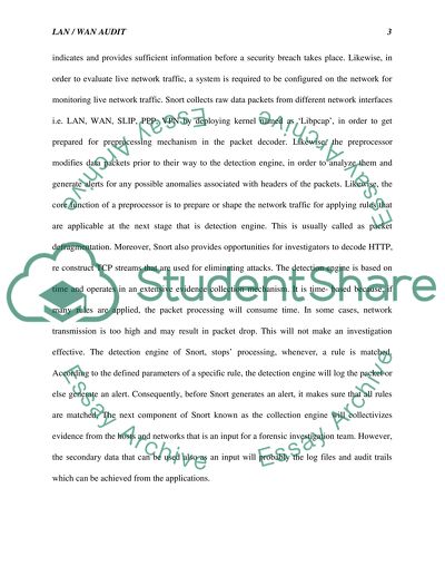 An Open Source Network Intrusion Detection System