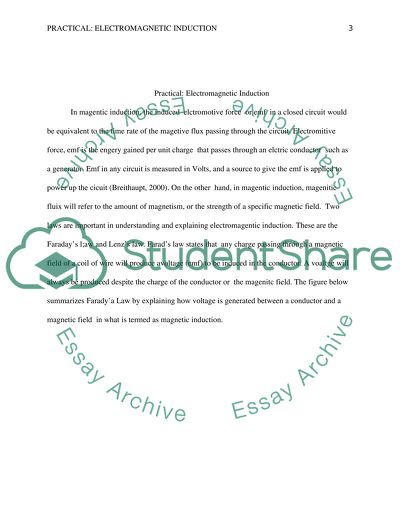 Electromagnetic induction