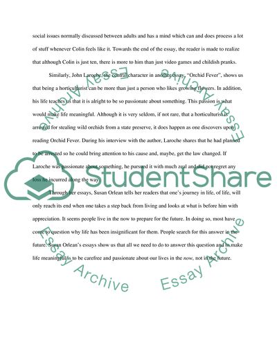 The American Male at Age Ten & Orchid Fever by Susan Orlean