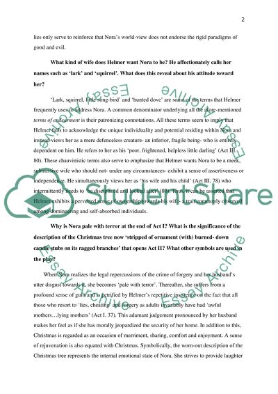 A Dolls House by Henrik Ibsen