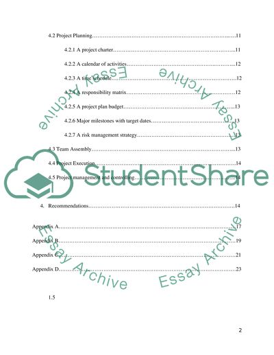 dissertation for project management