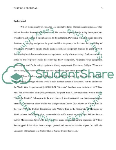 Part of a Proposal Essay Example | Topics and Well Written Essays - 500