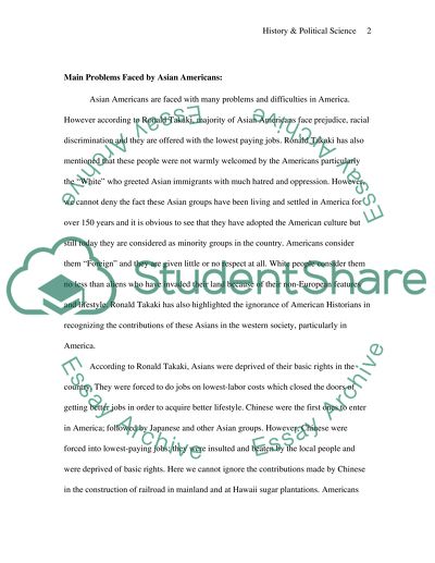 Problems Faced by Asian-Americans from 1965-Todate