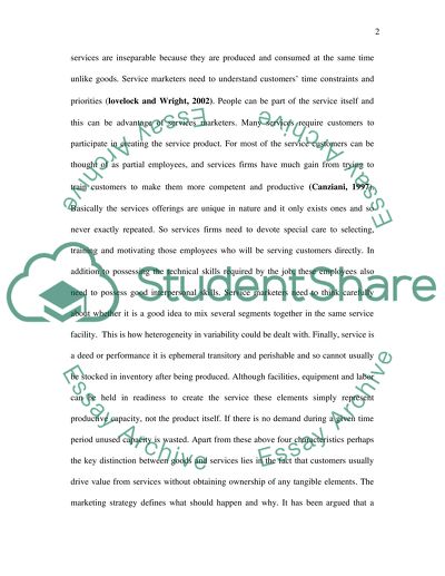 Human Resource Management - Service Sector