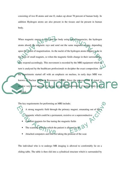 The Key Requirements for Performing an MRI