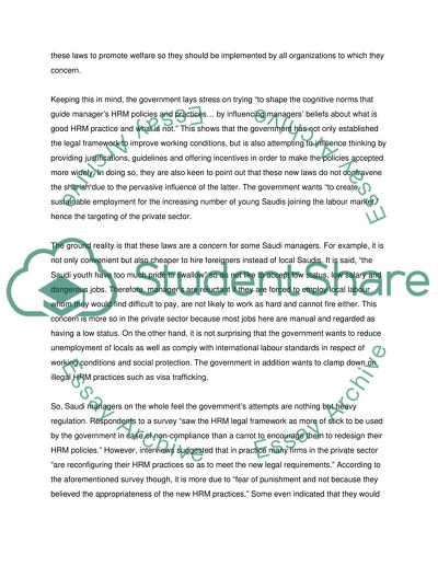 Indicate the implication of the article for Saudi Managers