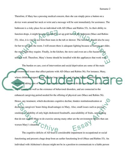 Alzheimers Disease and Autism