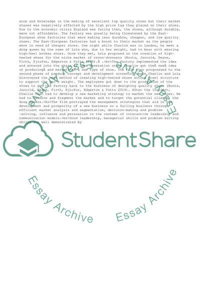 The Importance of Ethics in Business - Kinky Boots Analysis