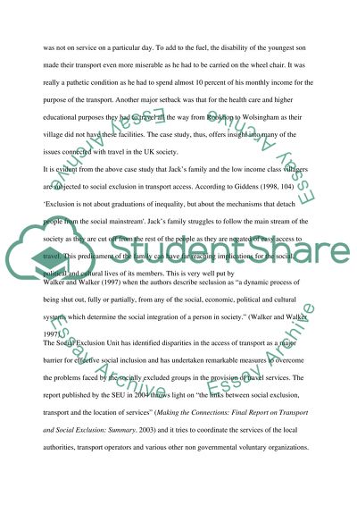 Travel and Society: Social Equity, and Inclusion