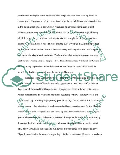 The London Olympic Games